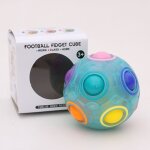Magic rainbow ball �dition lumineuse formation main cerveau coordination fun cube jouet enfants (bleu ...