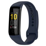 Pour mambo band 5 / 5s bracelet de montre de remplacement en silicone de couleur unie (bleu nuit) Pour mambo band 5 / 5s bracelet de montre de remplacement en silicone de couleur unie (bleu nuit)