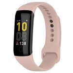 Pour mambo band 5 / 5s bracelet de montre de remplacement en silicone de couleur unie (rose clair)