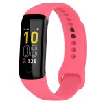 Pour mambo band 5 / 5s bracelet de montre de remplacement en silicone de couleur unie (rose red)