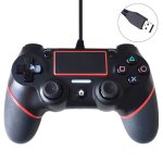 Manette de jeu filaire pour sony playstation ps4 (rouge) Manette de jeu filaire pour sony playstation ps4 (rouge)