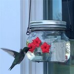 Mangeoire � oiseaux suspendue pot de mangeoire pour colibris en plein air