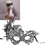 Mascarade halloween f�te danse sexy lady dentelle masque phoenix (noir)