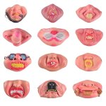 Masques faciaux en latex de clown d halloween effrayants et effrayants de partie de masque pour l adulte ...