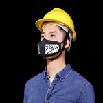 Masque de protection respiratoire en silicone r�utilisable pm2. 5 kn95 filtre rempla�able masque facial ...