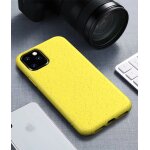 Mat�riel de paille antichoc starry series + �tui de protection en tpu pour iphone 11 pro max (jaune)