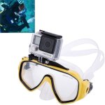 Mat�riel de plong�e sous - marine masque de plong�e lunettes de natation avec mont pour gopro hero 4 ...