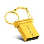 Microdrive 64 go usb 2. 0 m�tal mini usb flash drives u disk (gold)