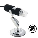 Microscope numérique usb 2. 0 1. 3 mega pixels 500x avec 8 led (noir) Microscope numérique usb 2. 0 1. 3 mega pixels 500x avec 8 led (noir)