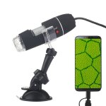 Microscope numérique usb 2 en 1 avec capteur d image 1600x avec loupe 1600x avec 8 del et support professionne ... Microscope numérique usb 2 en 1 avec capteur d image 1600x avec loupe 1600x avec 8 del et support professionne ...