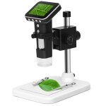 Microscope numérique usb à capteur d image 3mp avec zoom 500x avec écran de 2, 5 pouces et 8 led et support ... Microscope numérique usb à capteur d image 3mp avec zoom 500x avec écran de 2, 5 pouces et 8 led et support ...