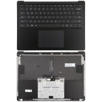 Pour microsoft surface laptop 3 / 4 13, 5 pouces clavier américain avec coque c / carte tactile (noir) ... Pour microsoft surface laptop 3 / 4 13, 5 pouces clavier américain avec coque c / carte tactile (noir) ...