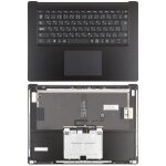 Pour microsoft surface laptop 3 / 4 15 pouces clavier britannique avec coque c / carte tactile (noir) ... Pour microsoft surface laptop 3 / 4 15 pouces clavier britannique avec coque c / carte tactile (noir) ...