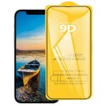 Milieu de verre tremp en plein cran de 9d pleine colle pour iphone 13 / 13 pro