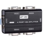 Mini 4 ports vga splitter