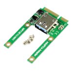 Mini carte d extension d extension de carte pci - e mpcie vers carte d adaptateur d interface usb 2. ...