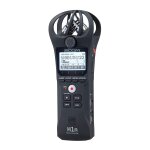 Mini enregistreur portable lcd monochrome zoom h1n, carte tf de support et enregistrement et transcription ...