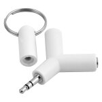 Mini en forme de y 3. 5mm mâle à double 3. 5mm femelle jack audio adaptateur casque connecteur keychain ... Mini en forme de y 3. 5mm mâle à double 3. 5mm femelle jack audio adaptateur casque connecteur keychain ...