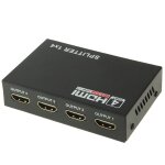 Mini hd 1080p 1x4 hdmi v1. 4 splitter pour hdtv / stb / dvd / projecteur / dvr