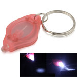 Mini lampe de poche à del, lumière blanche, fonction porte - clés, interrupteur marche / arrêt et pressostat ... Mini lampe de poche à del, lumière blanche, fonction porte - clés, interrupteur marche / arrêt et pressostat ...
