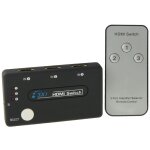 Mini s�lecteur 3x1 hd 1080p hdmi v1. 3 avec t�l�commande pour hdtv / stb / dvd / projecteur / dvr