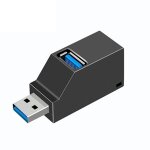 Mini portable 2 x usb 2. 0 + 1 x usb 3. 0 hub avec cordon