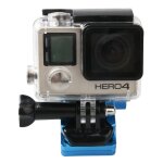 Miroir de r�troviseur de moto support de support fixe en alliage d aluminium cnc pour gopro hero4 / 3 ...