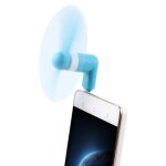 Mode usb 3. 1 type - c mini ventilateur avec deux feuilles, pour tlphone portable avec fonction otg ...