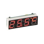 Module d'horloge num�rique de haute pr�cision rx8025t led tube num�rique horloge �lectronique (rouge) ...