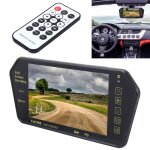 Moniteur de voiture couleur tft - lcd de 7 pouces 480 * 234 avec vue arrire et lecteur bluetooth mp5 ...