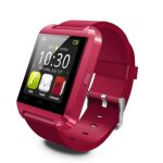 Montre - bracelet intelligente multifonction portable bluetooth v3. 0 + edr (rouge)