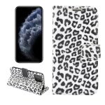 Motif lopard horizontal flip pc + coque en cuir pu avec porte - carte et portefeuille pour iphone 13 ...