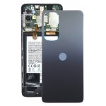 Pour motorola edge 30 couvercle arri�re de la batterie d'origine (gris)