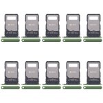 Pour motorola edge 50 fusion, 10 pi�ces d'origine sim + plateau pour carte sim (vert)