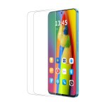 Pour motorola moto g power 2024 2 pices enkay 9h grand bord d'arc film de verre tremp en aluminium ...