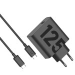 Motorola turbopower chargeur125w usb - pd 3. 0 ganfast + c�ble usb - c