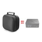Pour msi cubi n / 2 n5000 mini mini pc sac de stockage de protection (noir)