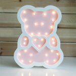 Mur de chevet led veilleuse enfants bb enfants chambre lampe dcorative  la maison (rose)