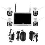 N4b3h2 - p12 / kit 1080p enregistreur vido rseau sans fil affichage du systme de surveillance : 12, ...