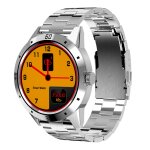 N6 smart watch 1. 3 pouces cran tft mtk2502c bluetooth4. 0, bracelet de montre en acier inoxydable, ...