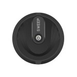 Nettoyeur de cheveux de m�nage de robot de balayage intelligent, sp�cification: version de batterie (noire) ...