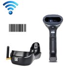 Netum h3 scanner de codes � barres sans fil scanner de supermarch� rouge scanner de caissier avec chargeur, ...