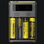 Nouveau chargeur digi smart i4 intelligent nitecore avec indicateur del pour piles 14500, 16340 (rcr123), ...