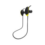 couteurs sport novodio ihx sport wireless, jaune - bluetooth