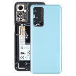 Pour oneplus 9rt 5g mt2110 mt2111 couvercle arri�re de batterie en verre d'origine (bleu)