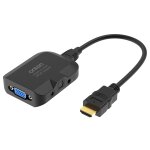 Onten 35165 hdmi vers vga + convertisseur audio optique pour haut - parleur / t�l�viseur / ordinateur ...