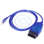 Opel tech 2 usb obdii outil de diagnostic de voiture eobd c�ble (bleu)