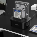 Orico 6228us3 2, 5 / 3, 5 pouces sata hdd / ssd 2 baie usb 3. 0 disque dur dock Orico 6228us3 2, 5 / 3, 5 pouces sata hdd / ssd 2 baie usb 3. 0 disque dur dock