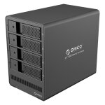 Orico 9558ru3 5 baies usb 3. 0 type b aluminium 3. 5 pouces sata hdd enclosure disque dur bote de stockage, ...