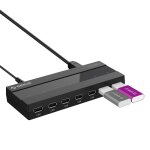 Orico h727rk - u2 7 ports usb2. 0 hub avec cble de donnes